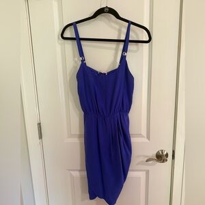 Amanda Uprichard Royal Blue Mini Dress